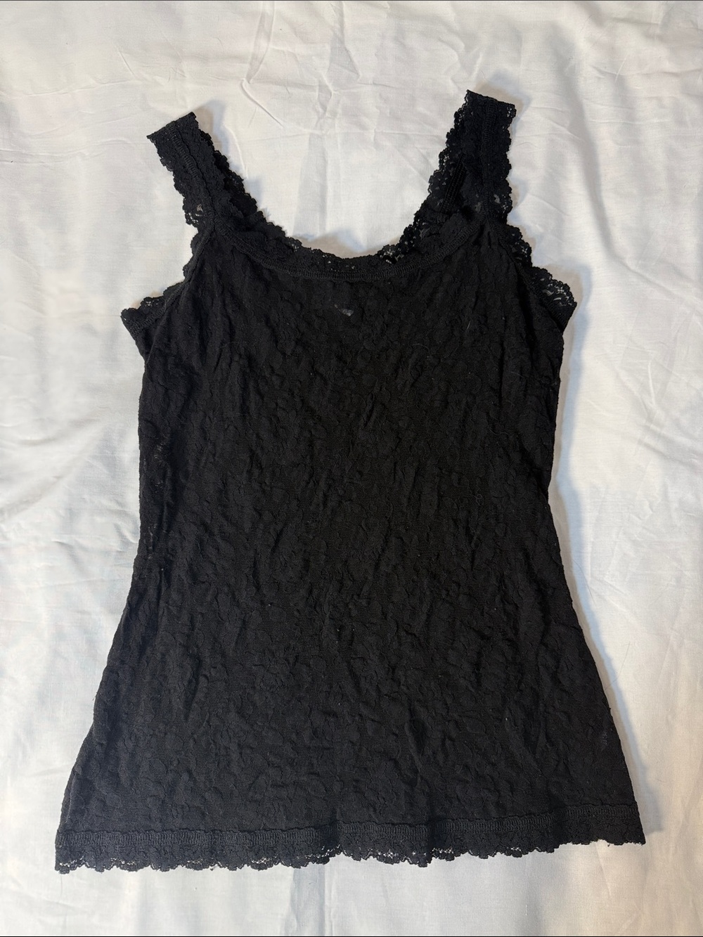 Hanky Panky Black Lace Camisole